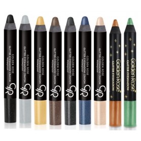 Golden Rose stínová tužka Crayon/Jumbo - glitrová 