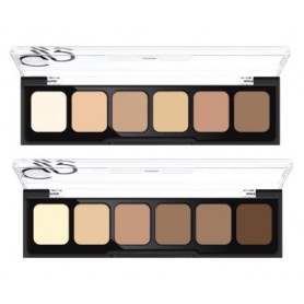 Golden Rose concealer cream palette paleta korektorů 6x2g