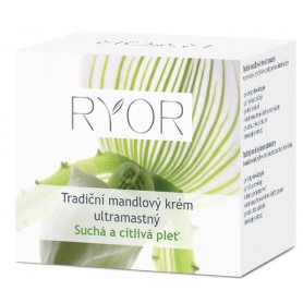 Ryor mandlový ultramastný krém pro suchou a citlivou pleť