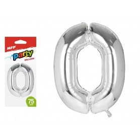 Balónek č. 0 nafukovací fóliový 75 cm