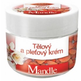 Bione Cosmetics tělový a pleťový krém mandle