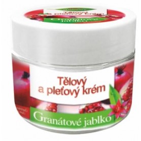 Bione Cosmetics pleťový a tělový krém granátové jablko 