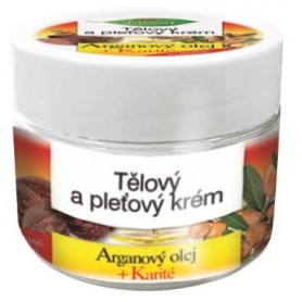 Bione Cosmetics pleťový a tělový krém arganový olej 