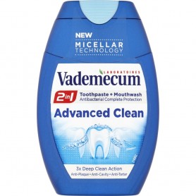 Vademecum Advanced Clean Pro Micellar Technology zubní pasta  (VÝPRODEJOVÁ CENA - může být lehce poškrábaný obal)
