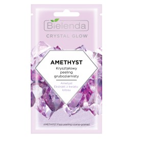 Bielenda Crystal Glow Amethyst pleťový peeling 