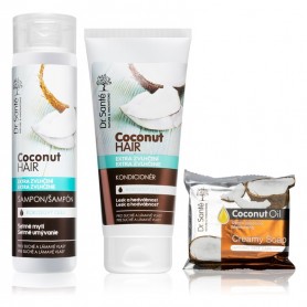 Dr.Santé Coconut sada (šampon, kondicionér, mýdlo)