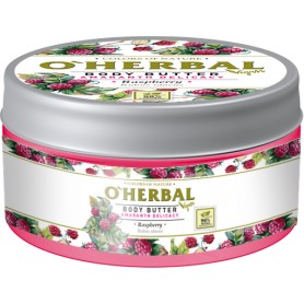 O´herbal tělové máslo malina