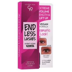 Golden Rose řasenka Endless Lashes (kartonová krabička)