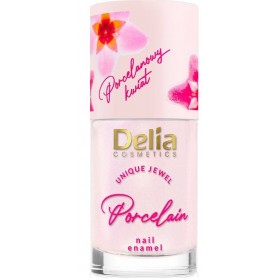 Delia Cosmetics Porcelain lak na nehty 2v1 č.5 růžový