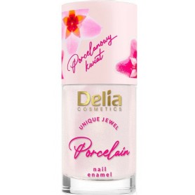 Delia Cosmetics Porcelain lak na nehty 2v1 č.4 meruňka 
