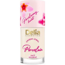 Delia Cosmetics Porcelain lak na nehty 2v1 č.3 lososový 