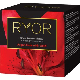 Ryor Argan Gold noční krém se zlatem a arganovým olejem