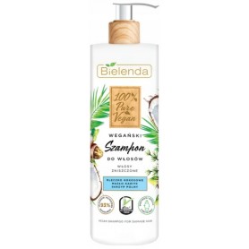 Bielenda 100% Pure Vegan šampon na vlasy kokos (bez sulfátů)