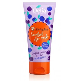Delia Cosmetics Dairy Fun sorbet na ruce borůvka