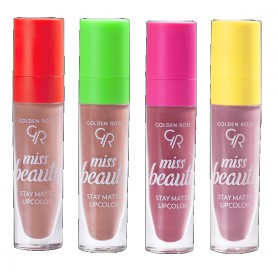 Golden Rose Miss Beauty Stay Matte tekutá rtěnka