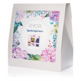 Ryor dárková sada Vysoká hydratace s pleťovým krémem, gelem s kyselinou hyaluronovou a ručníkem