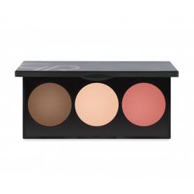 Golden Rose Metals sculpting palette - paletka bronzer, tvářenka, rozjasňovač - 13,5g