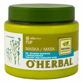O´herbal maska na suché a poškozené vlasy