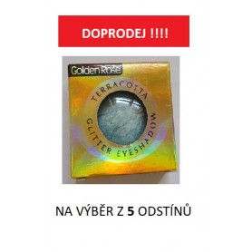 DOPRODEJ AKCE: Golden Rose TERRACOTTA GLITTER EYESHADOW - oční stíny