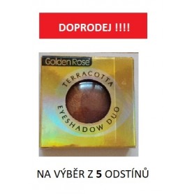 DOPRODEJ AKCE: Golden Rose TERRACOTTA EYESHADOW DUO - oční stíny